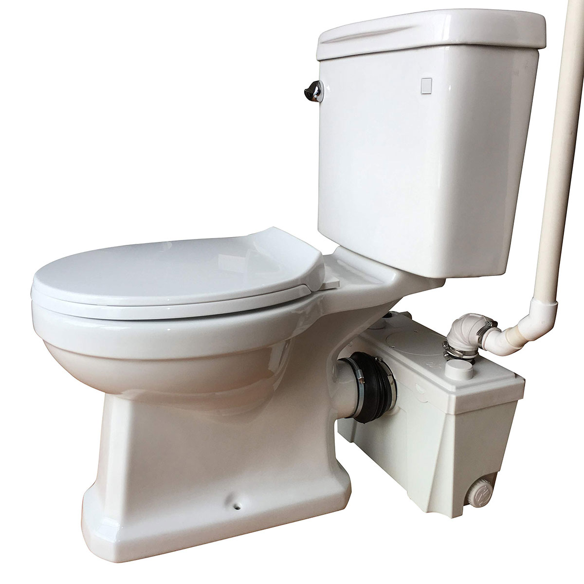 toilet with macerator